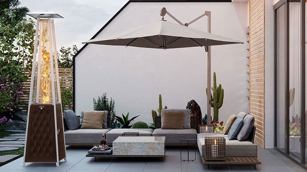 Pyramid Patio Heaters for Comfortable Winter Outdoor Spaces