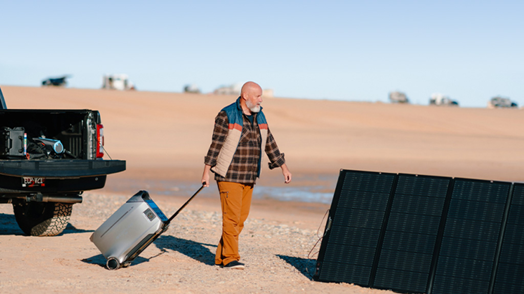 EF ECOFLOW Solar Generator – DELTA Pro 3 Portable Solar Generator for Home Use, Camping, Emergencies, Power Outages and RVs EF ECOFLOW Solar Generator - DELTA Pro 3 Portable Solar Generator for Home Use, Camping, Emergencies, Power Outages and RVs