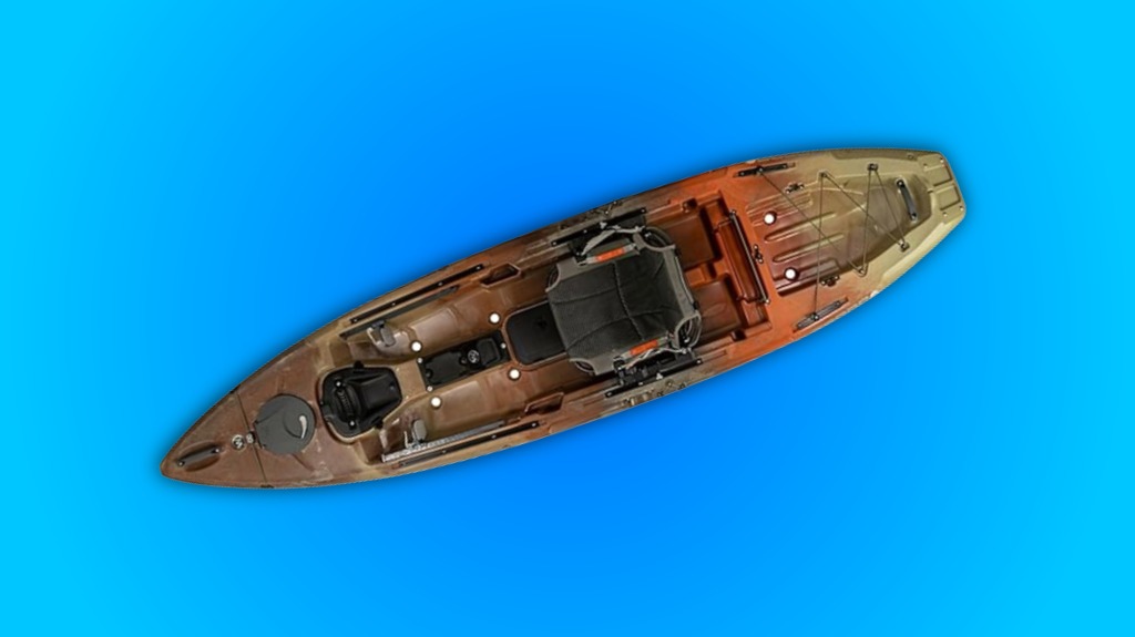 stable maneuverable fishing kayak