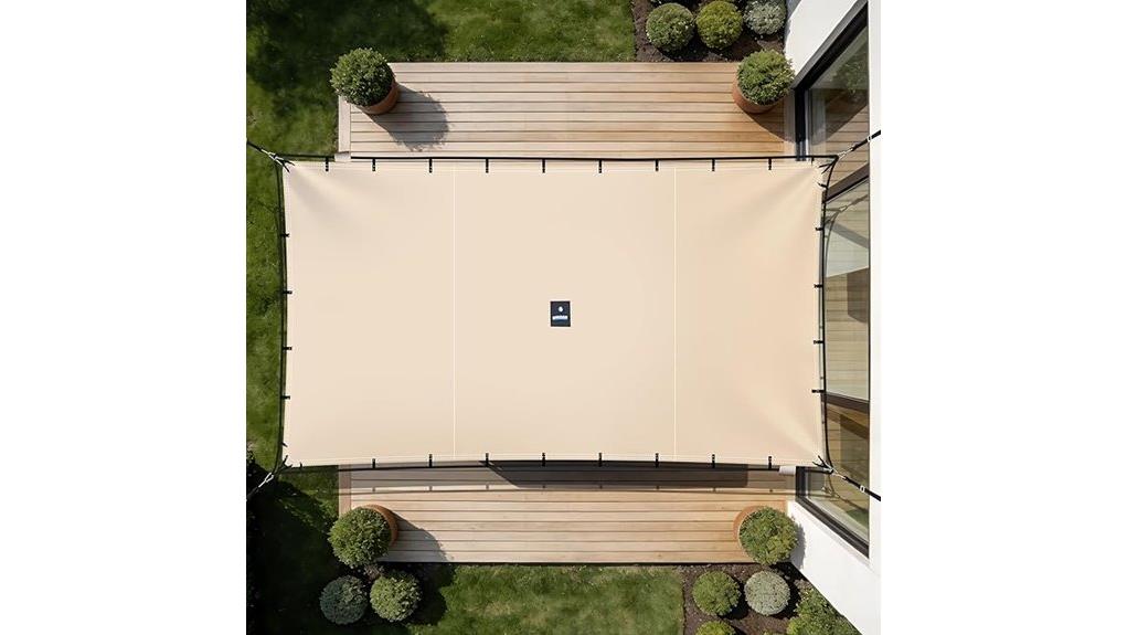 10 x13 waterproof rectangle shade