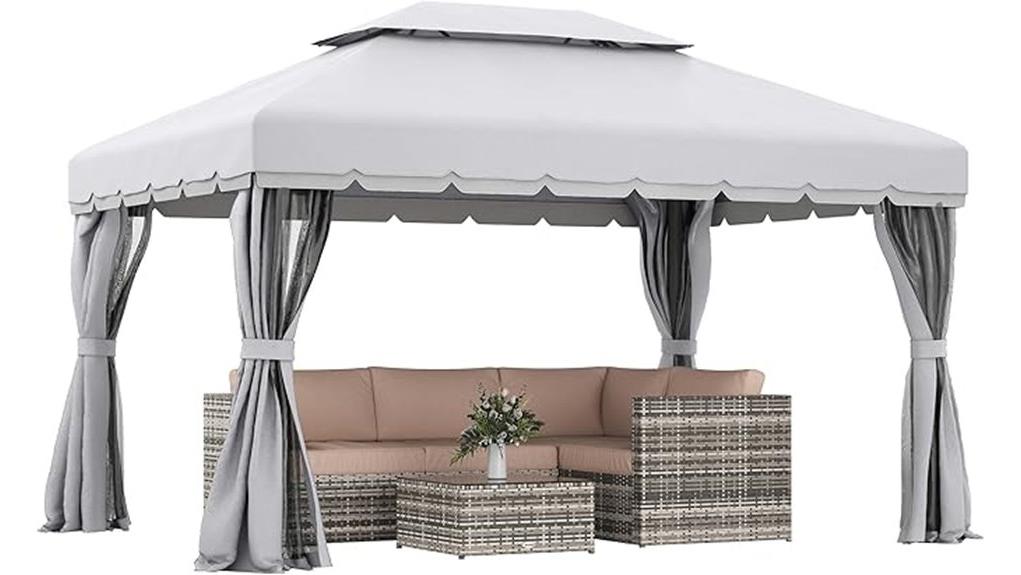 10x13 outsunny patio gazebo