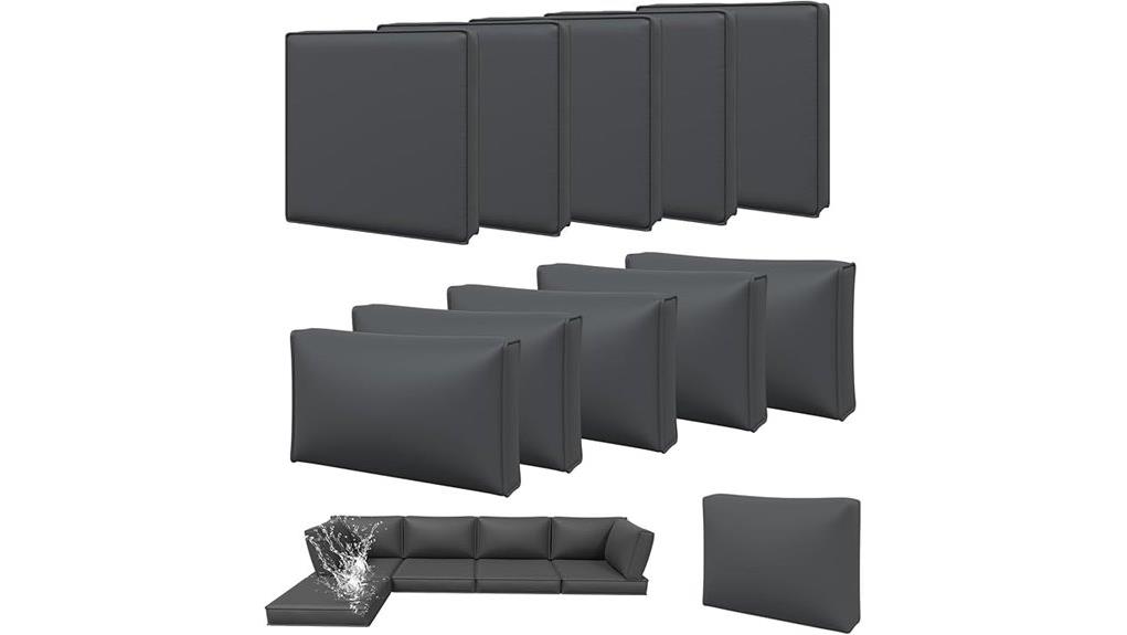 11 piece patio cushion covers