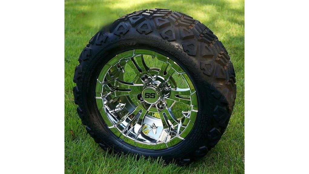 12 inch chrome vampire wheels