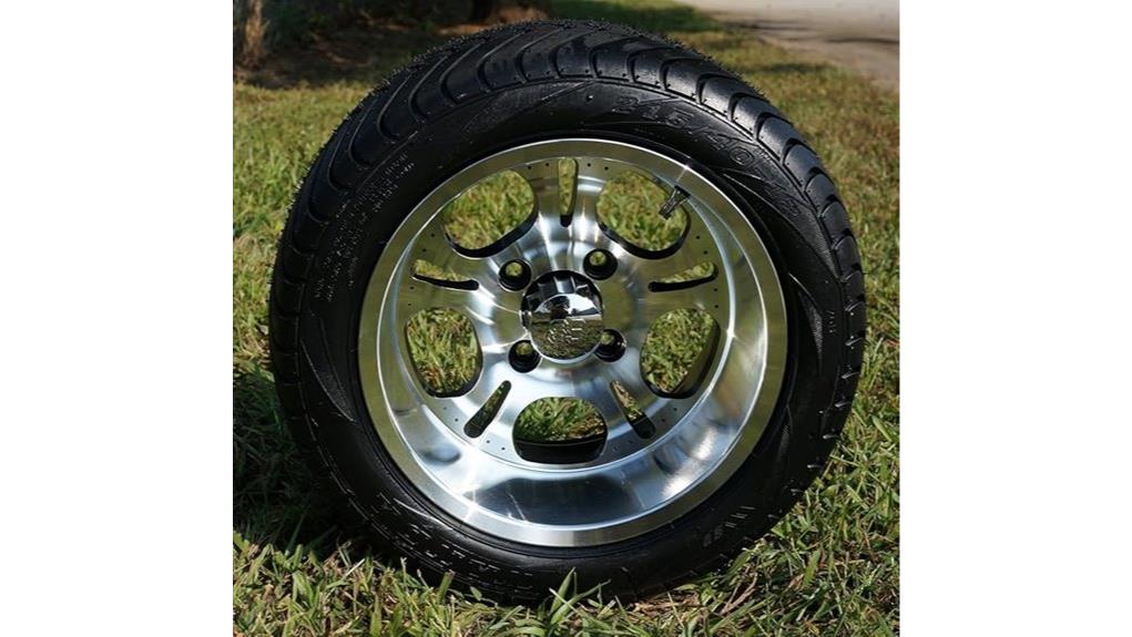 12 inch machined aluminum wheels