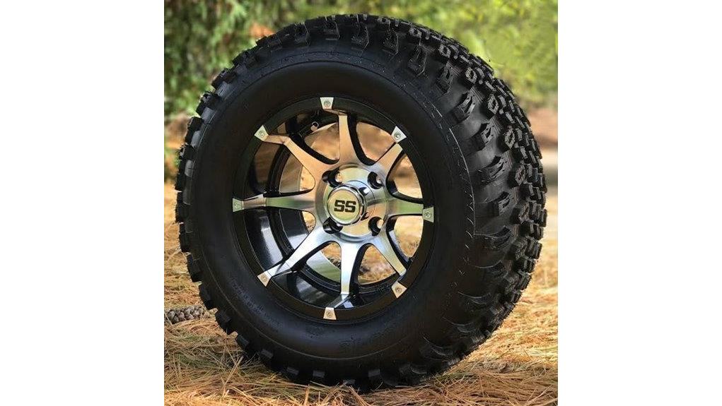 12 inch trex banshee wheel tire combo