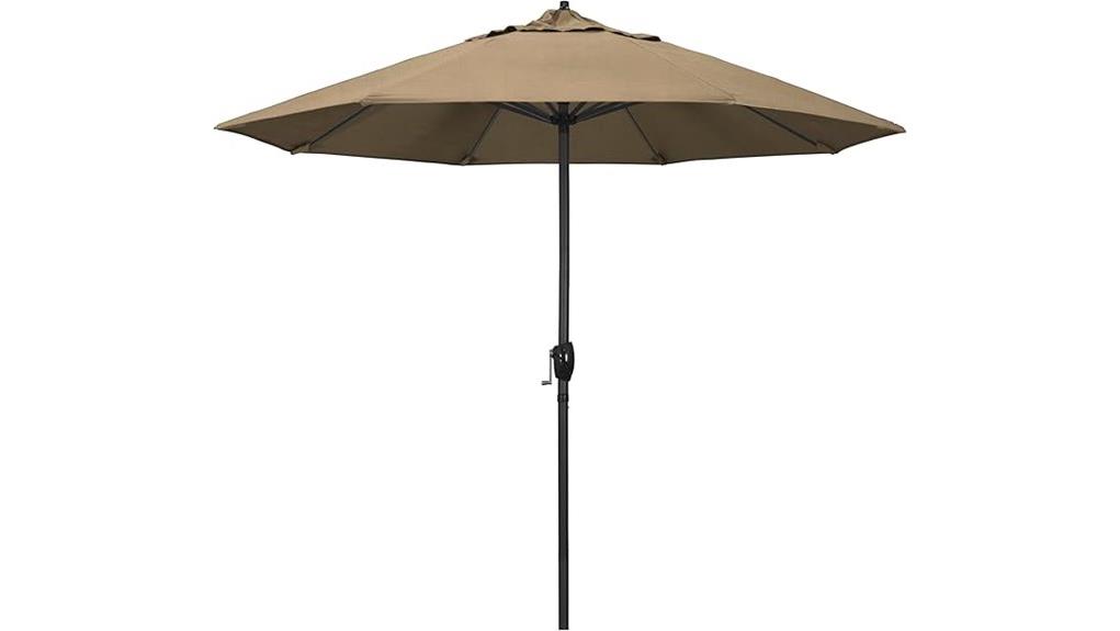 12 year aluminum patio umbrella