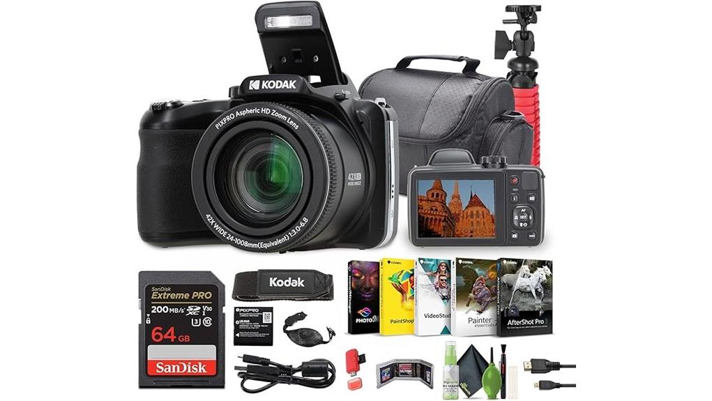 42x zoom vlogging camera