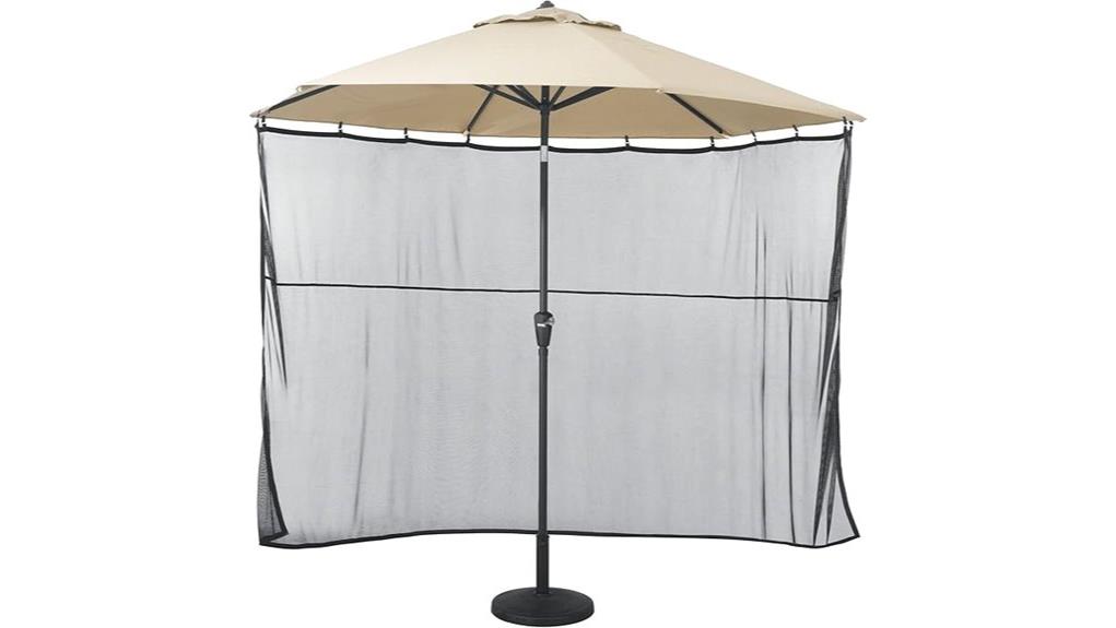68 inch water resistant patio umbrella