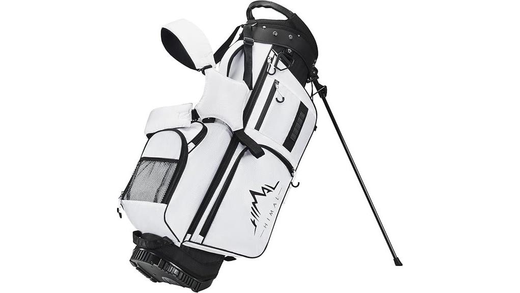 7 way divided golf stand