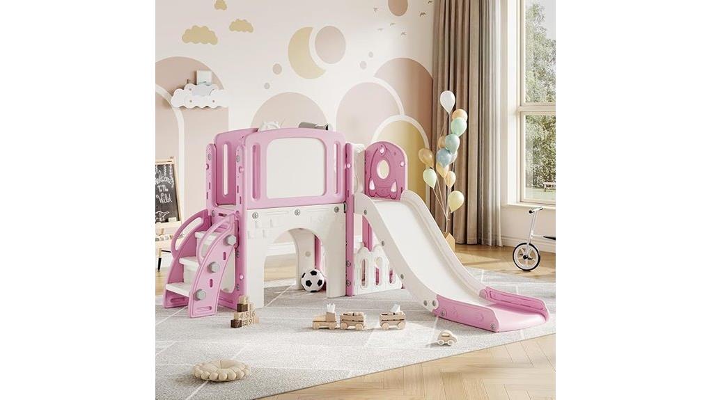 8 in 1 toddler slide set