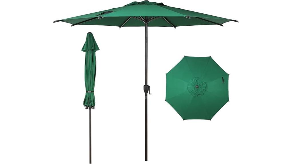 9 foot lyon patio umbrella