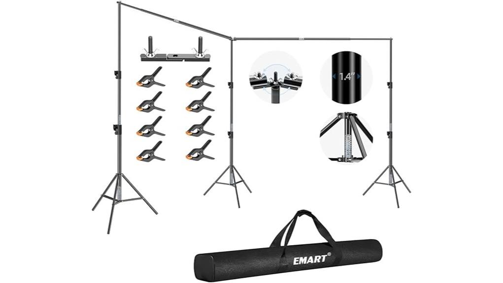 adjustable photography backdrop stand