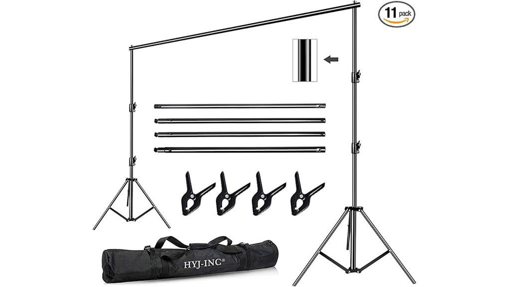 adjustable photography backdrop stand