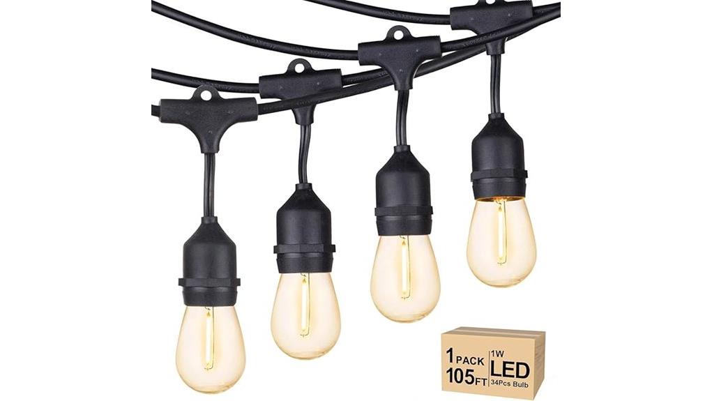 affordable 105ft led stringlights