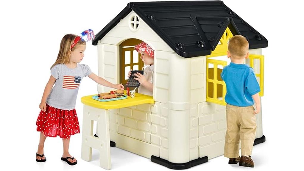 affordable durable wooden playhouse