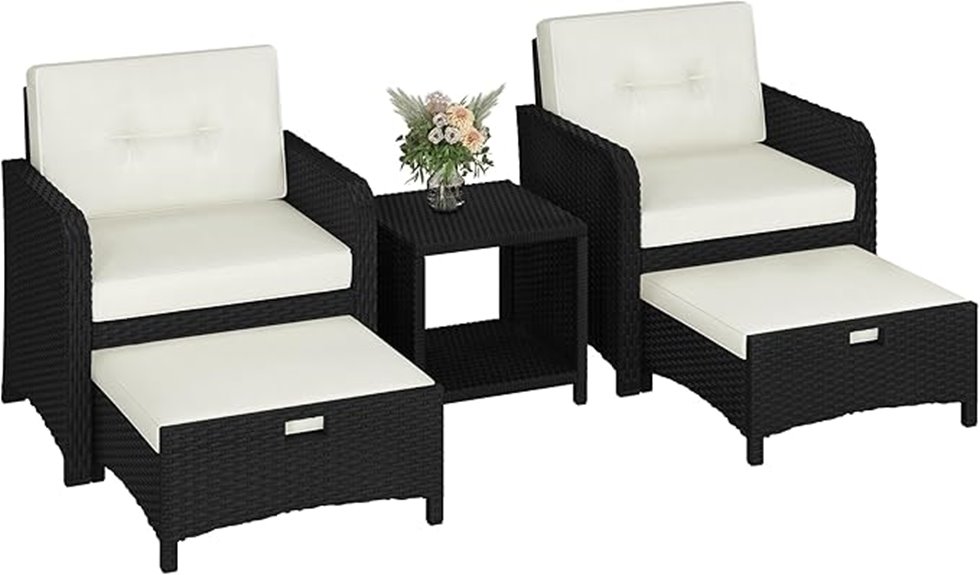 affordable outdoor seating set
