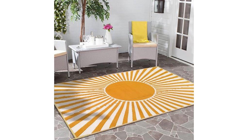 anidaroel 5x8ft patio rug