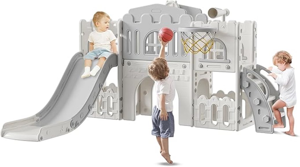 baotree 9 in 1 toddler slide