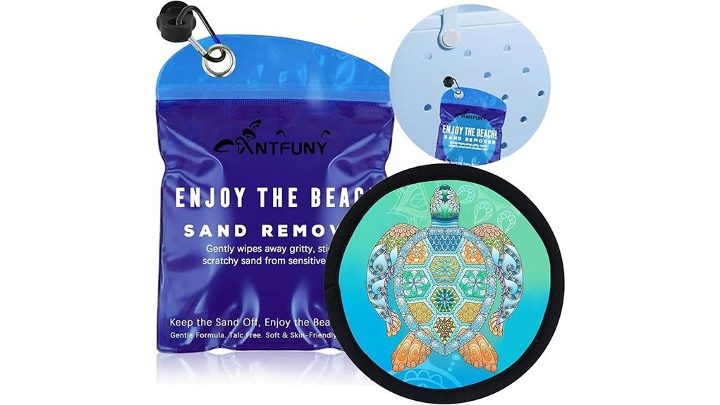 beach sand cleaning sea turtle