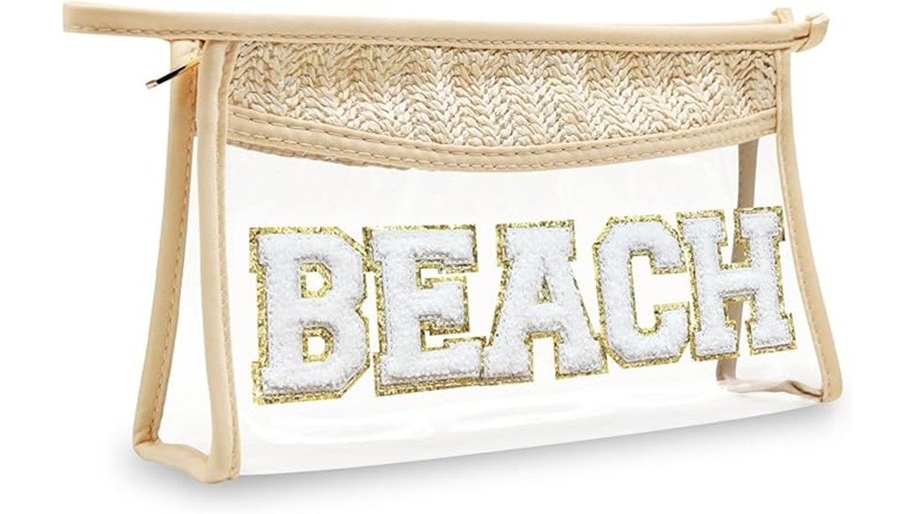 boho handwoven makeup bag