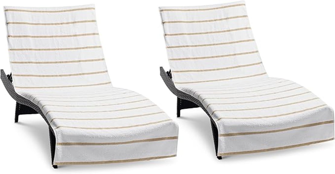 chaise lounge towel review