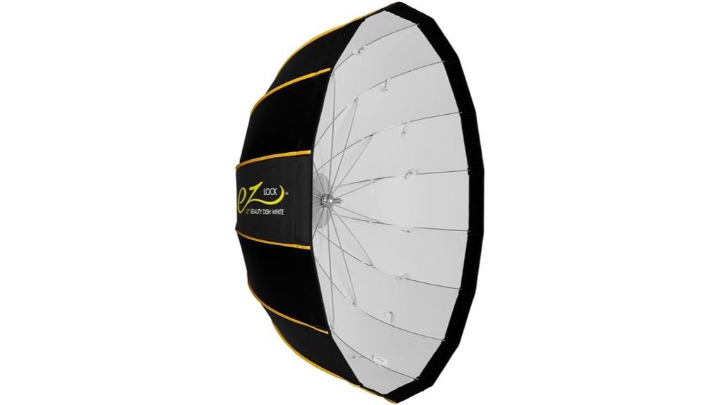 collapsible 42 white beauty dish