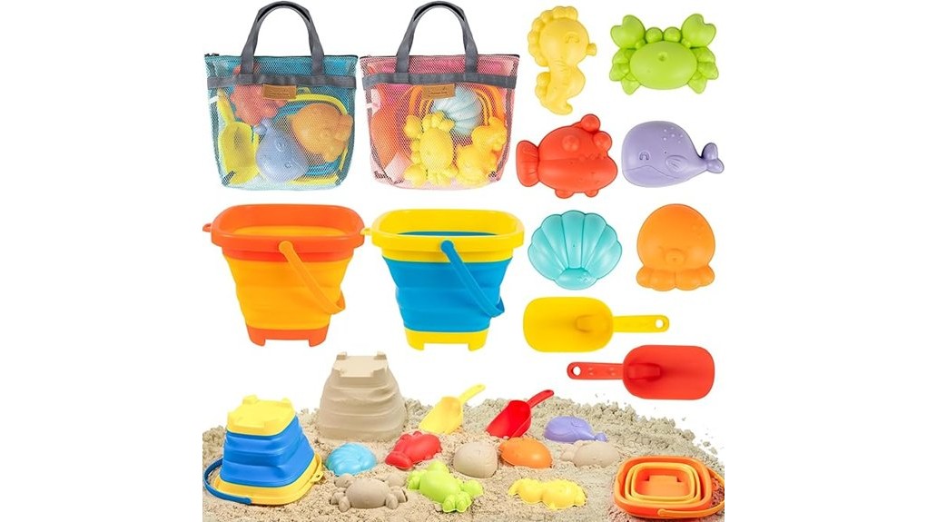 colorful durable beach playset