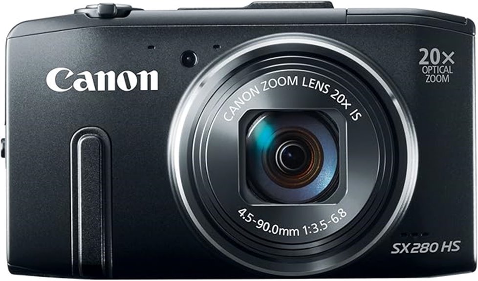 compact 20x optical zoom camera