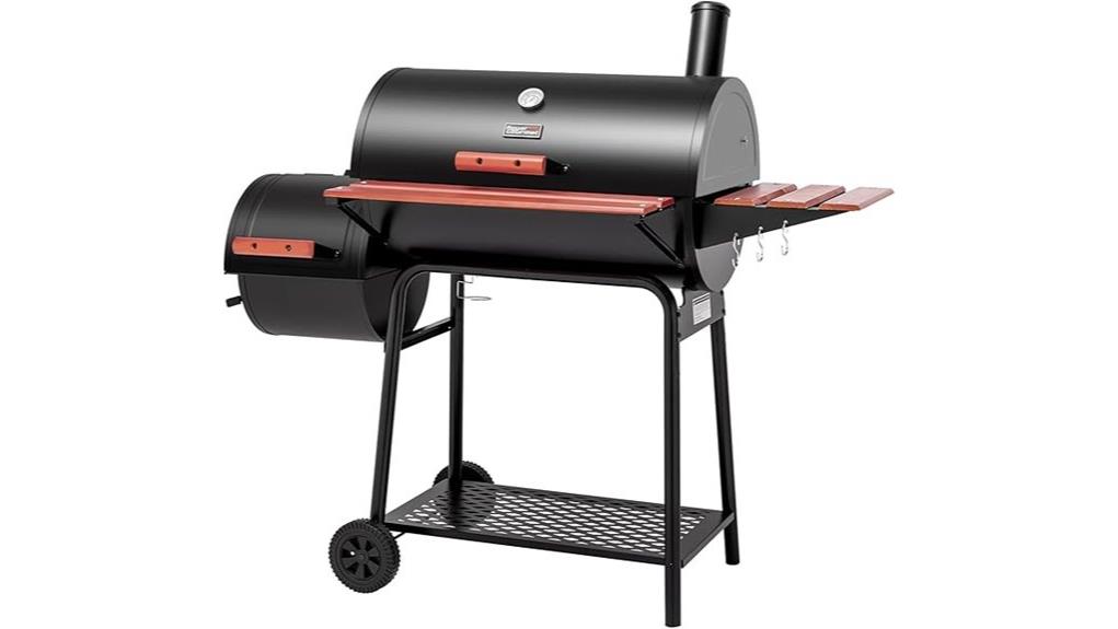 compact 30 inch charcoal grill