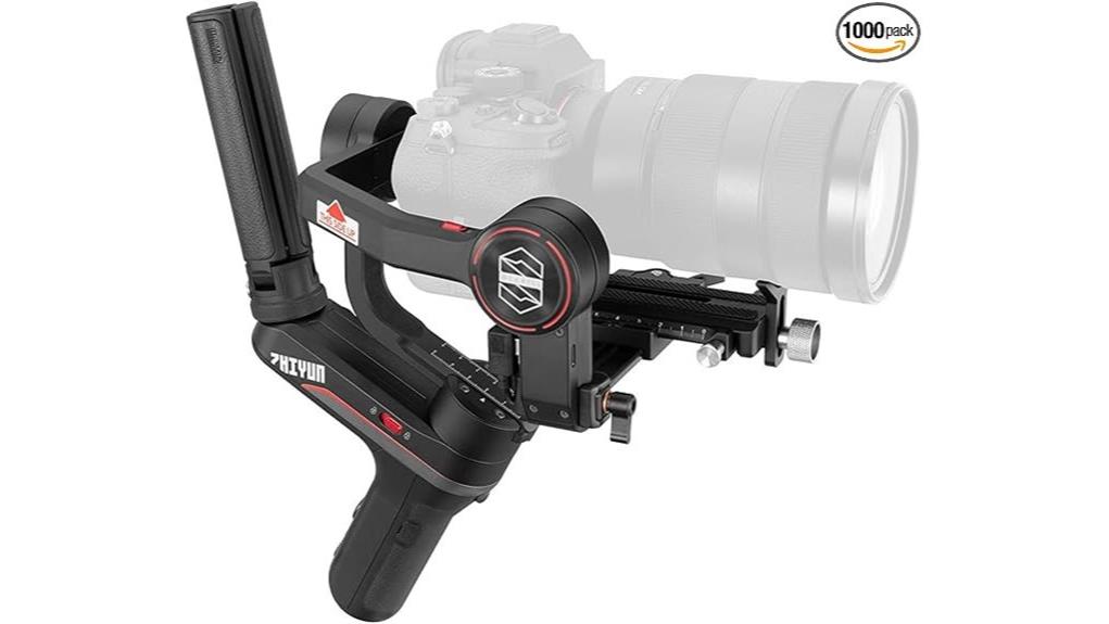 compact 3 axis gimbal stabilizer