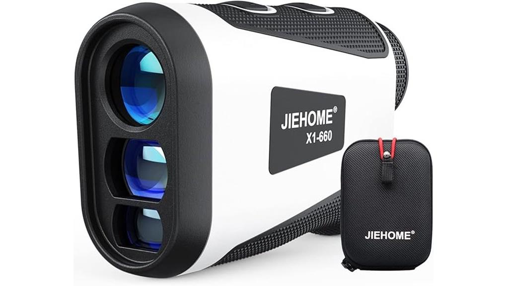 compact 660 1100yds golf rangefinder