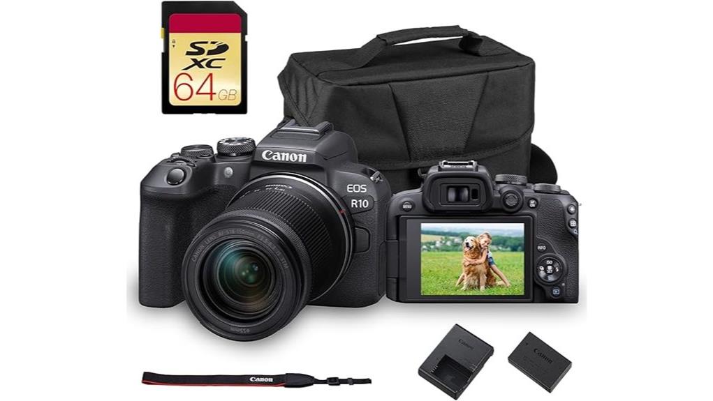 compact canon r10 kit