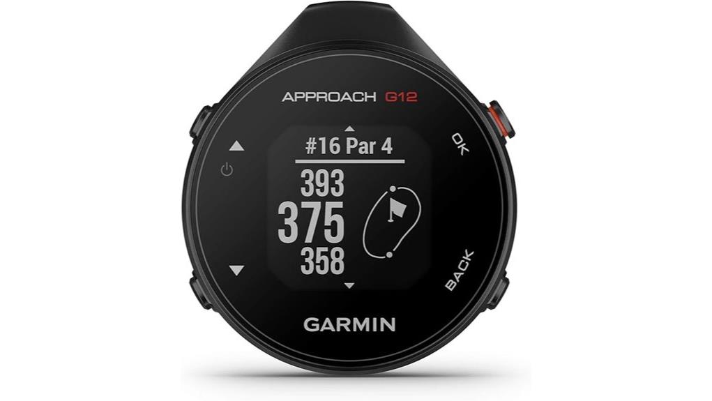 compact clip on golf gps