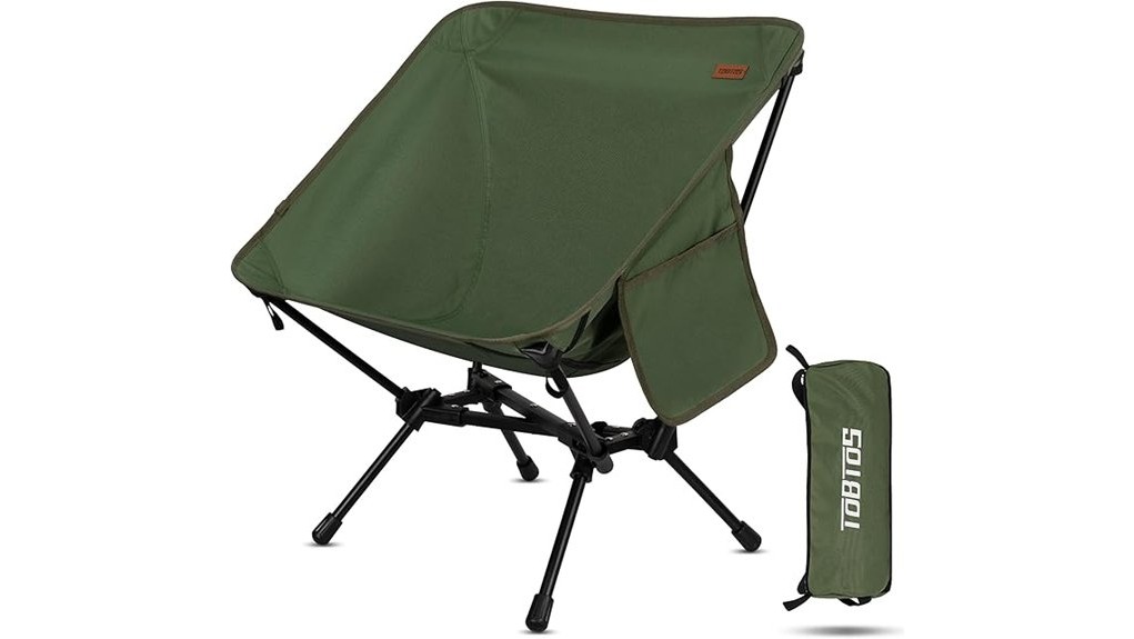 compact foldable lightweight camping chair