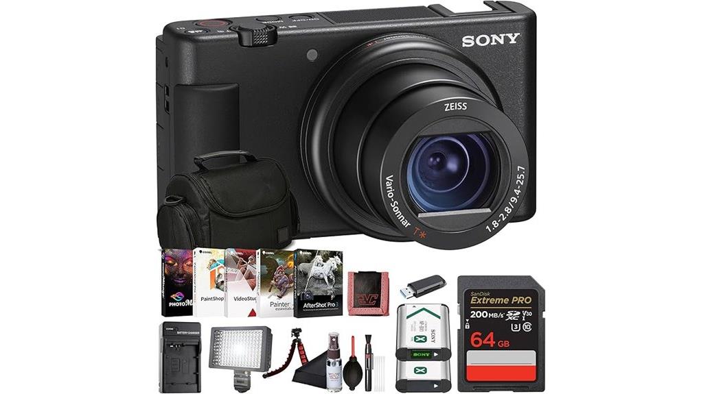 compact high performance vlogging camera