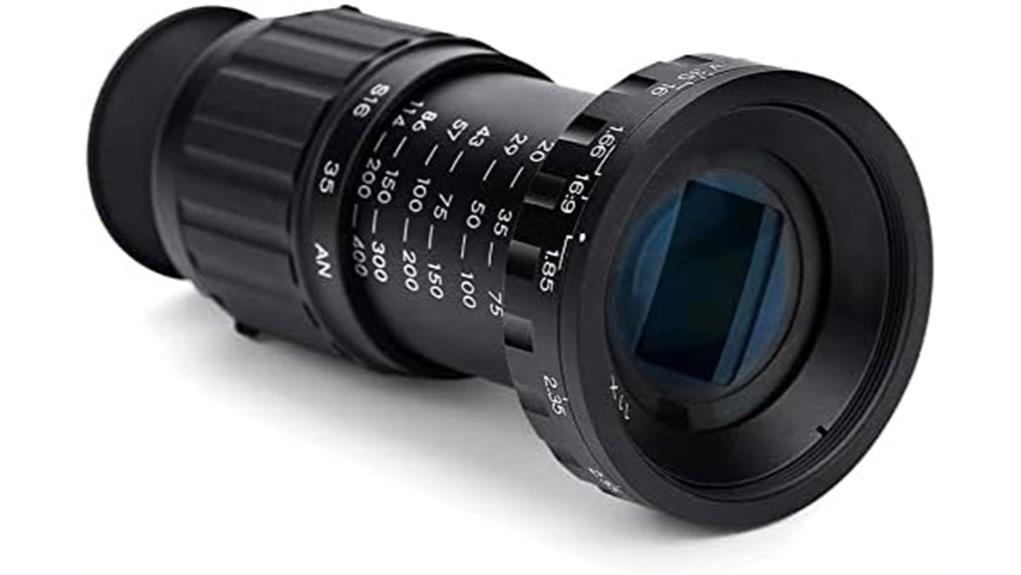 compact high resolution viewfinder