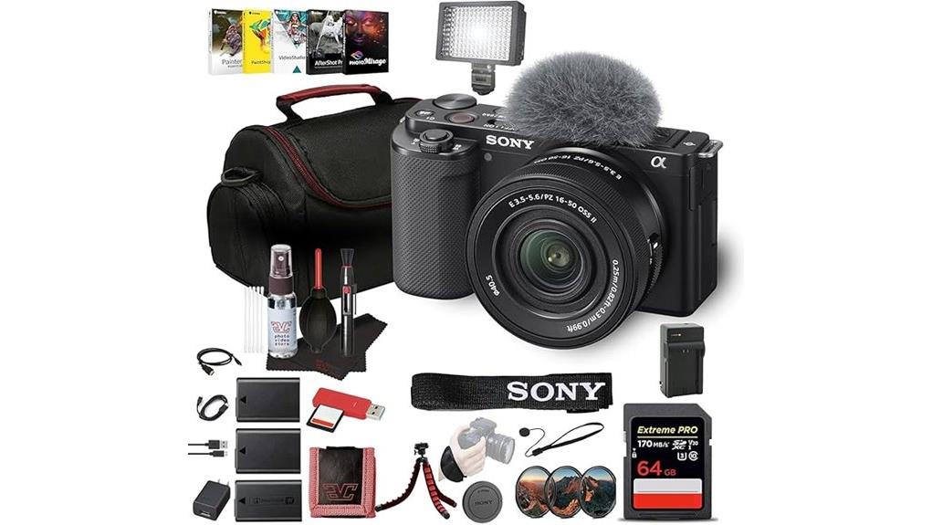 compact interchangeable lens vlogging camera