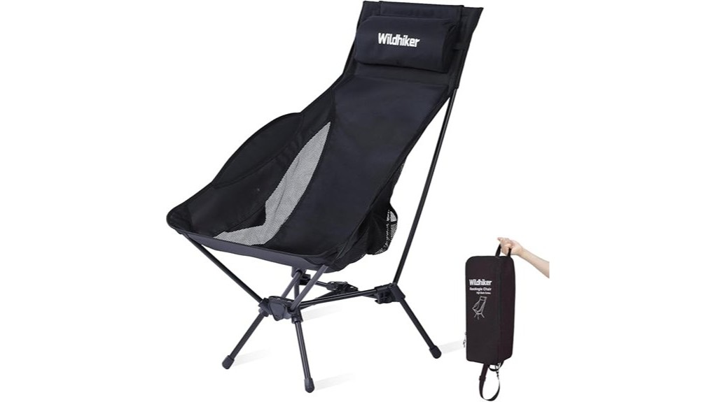 compact lightweight folding camping chair