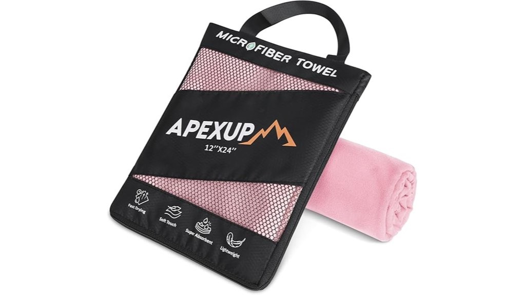 compact quick drying microfiber towel