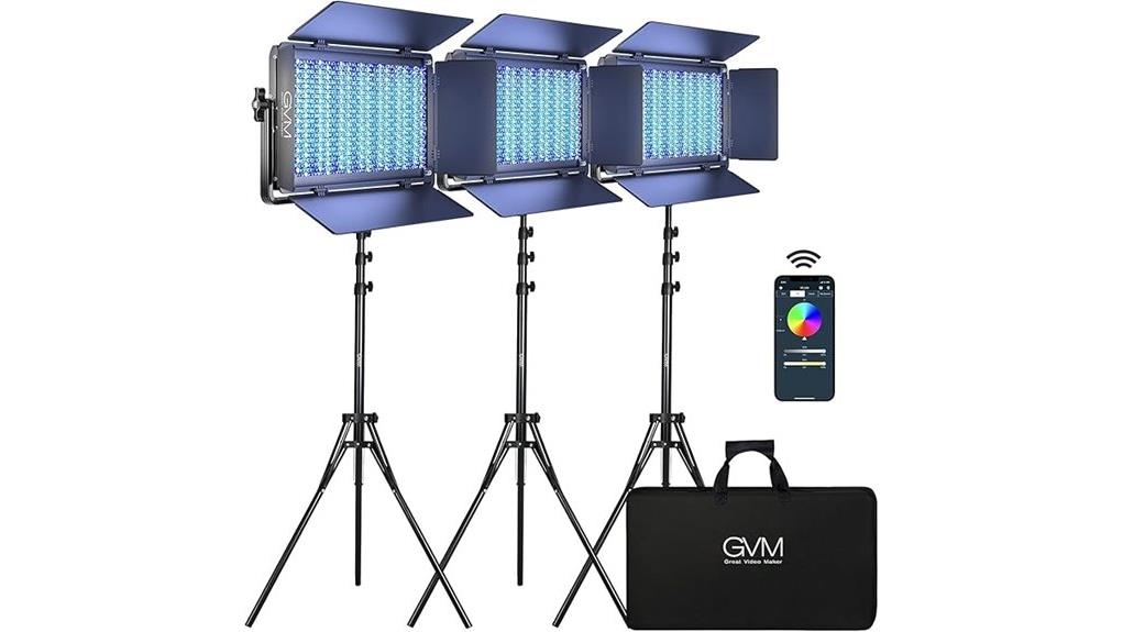compact rgb led video light