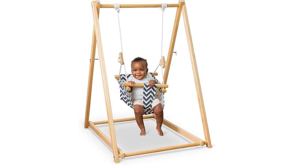 compact sturdy indoor outdoor swing