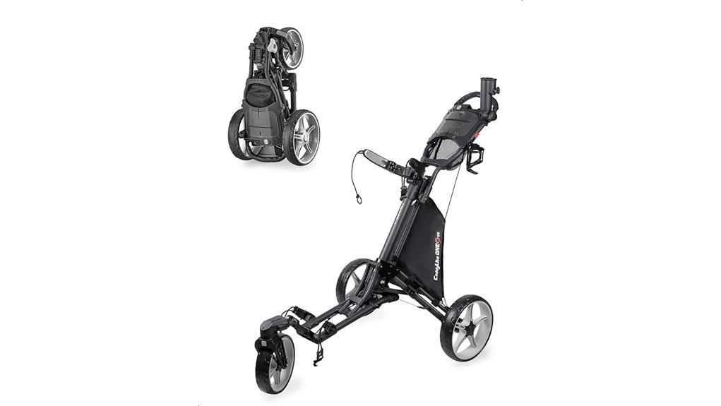 compact swivel golf cart review