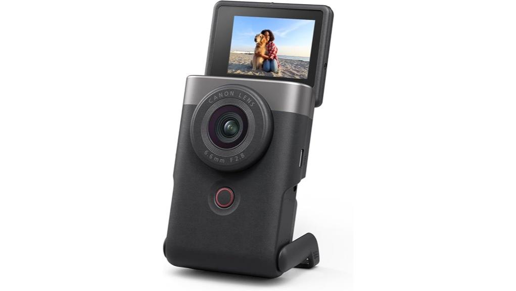 compact vlog focused pocket camera