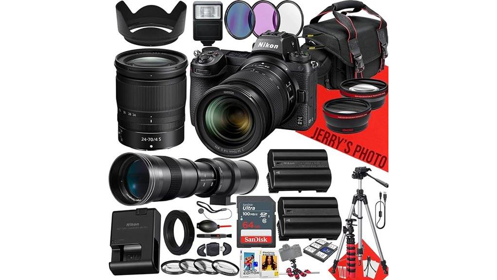 comprehensive nikon z6 ii bundle