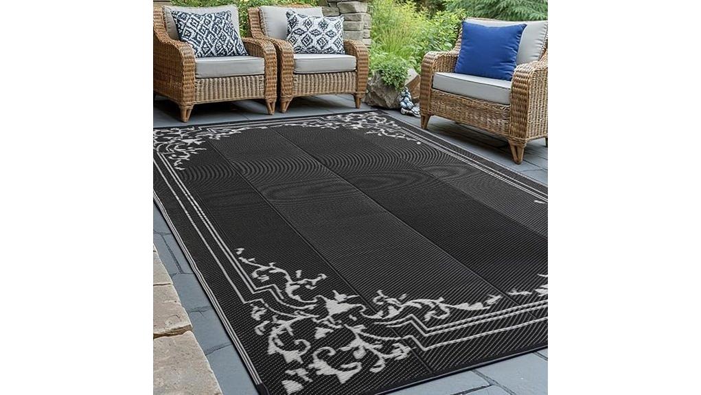 durable 5x8ft outdoor rug