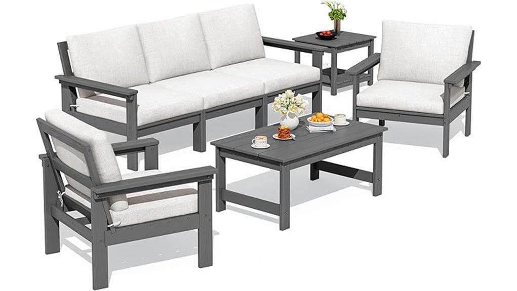 durable all weather patio set