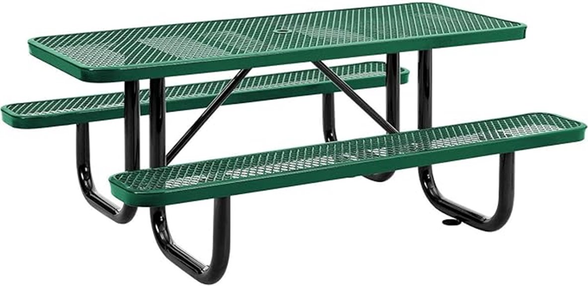 durable commercial grade outdoor table