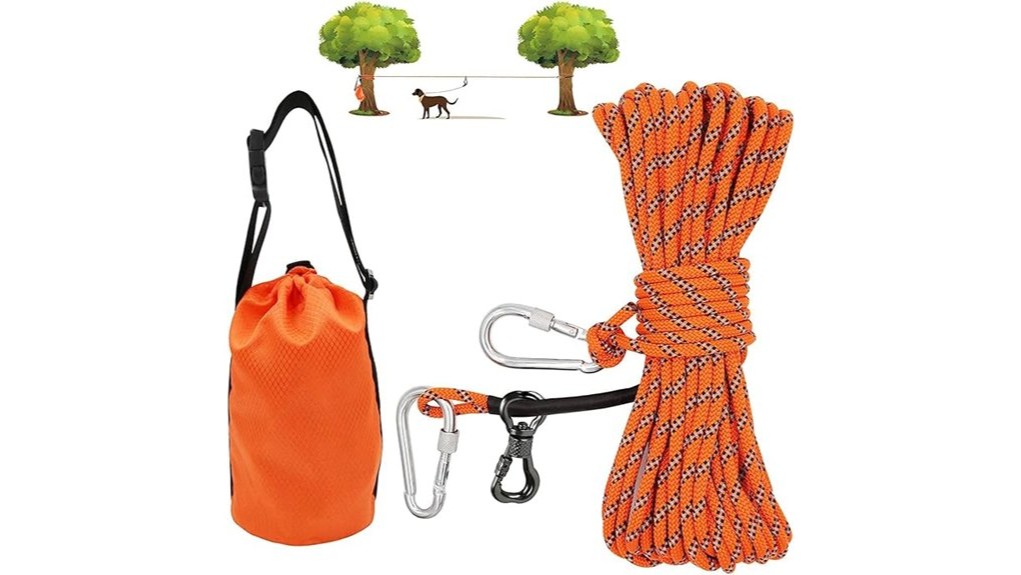 durable retractable outdoor dog restraint