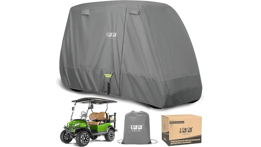 durable waterproof golf cart cover