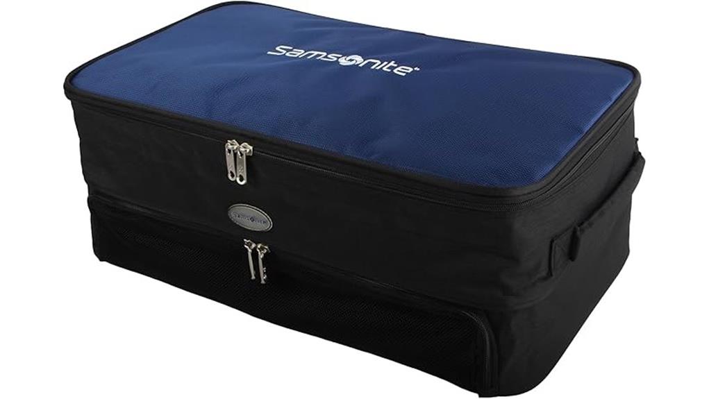 expandable luggage compartment organizer